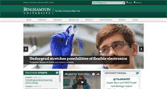 Desktop Screenshot of binghamton.edu